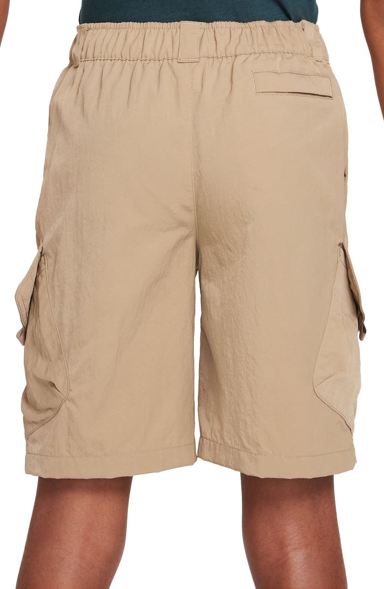 Nike Kids' Outdoor Play Cargo Shorts, Alternate, color, Khaki