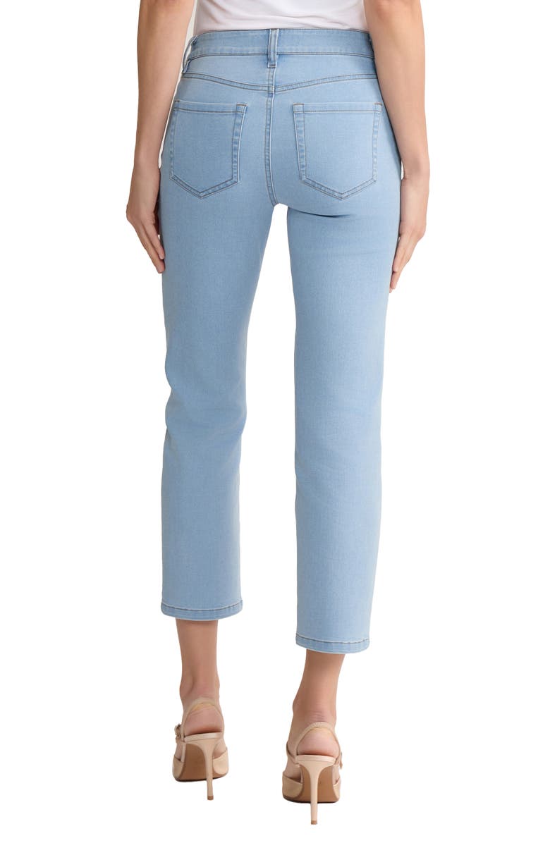 Jones New York Lexington Straight Leg Jeans, Alternate, color, Huntington Wash