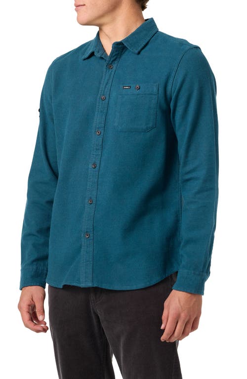 O'neill Regent Flannel Button-up Shirt In Gray