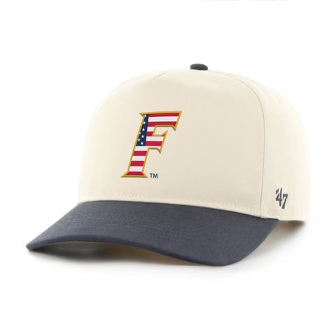 Men's '47 Natural/Navy Florida Gators Americana Flag Hitch Adjustable Hat