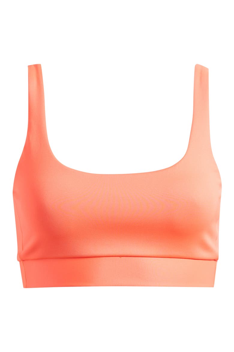 Double Scoop Bikini Top, Main, color, APEROL NEON ORANGE