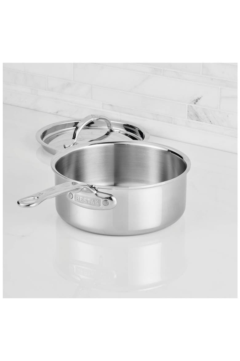 ProBond® Luxe Professional Clad Stainless Steel 2-Quart Saucepan, Alternate, color, NO COLOR