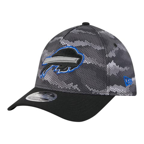 Men's New Era  Black Buffalo Bills Camo A-Frame 39THIRTY Flex Hat