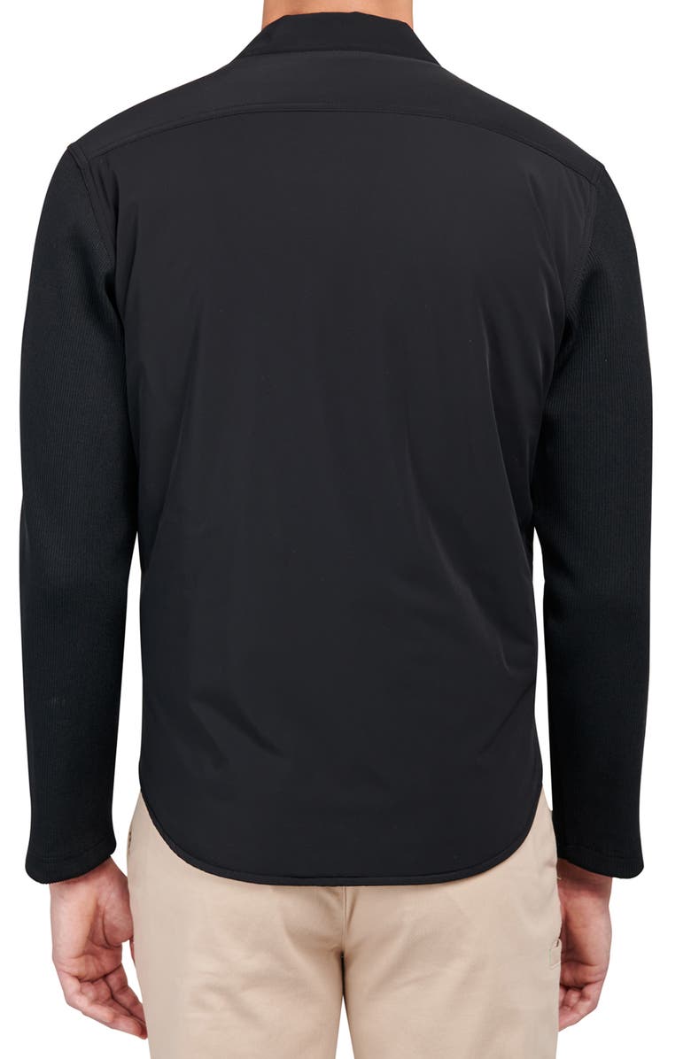 W.R.K Owen Snap-Up Shirt Jacket, Alternate, color, Black