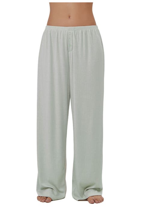 Daydream Pointelle Loungewear Boxer Bottoms