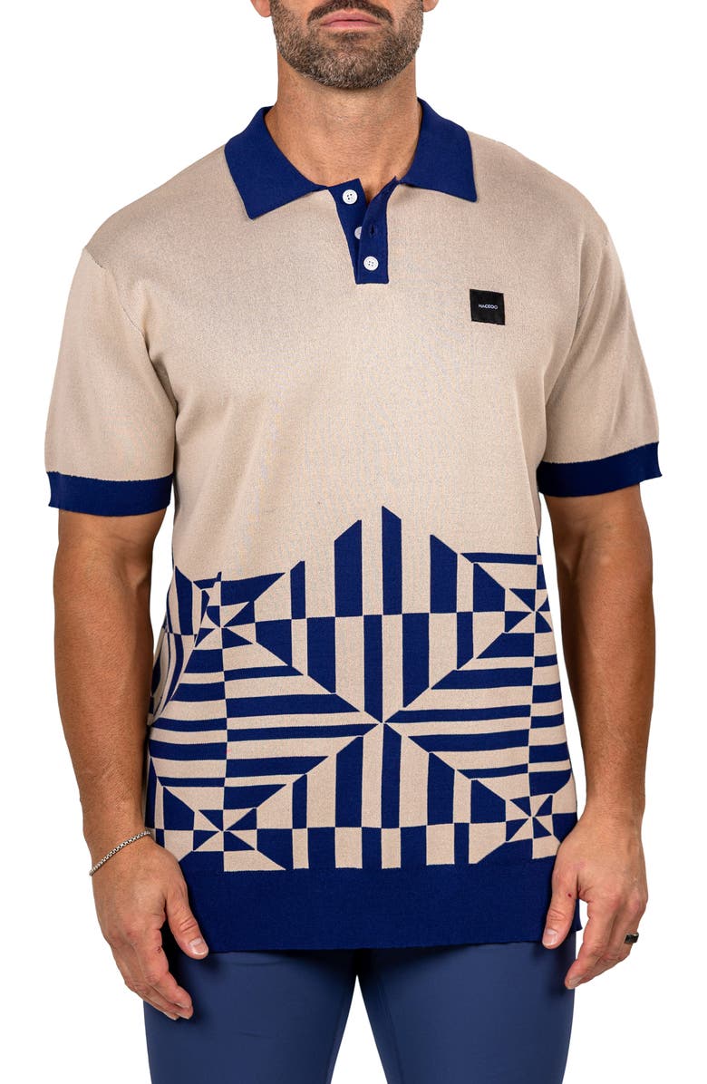 Maceoo Ascension0090 Relaxed Polo, Main, color, White