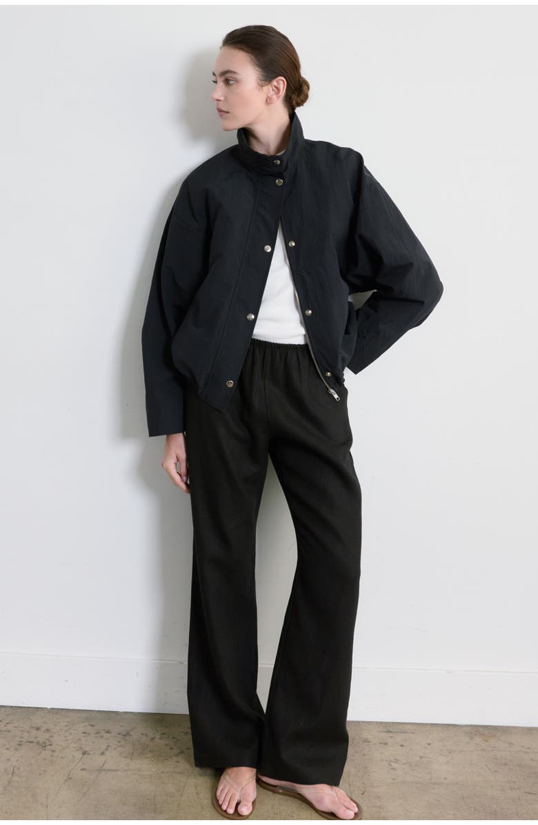 Almina Concept High Neck Jacket, Alternate, color, Black