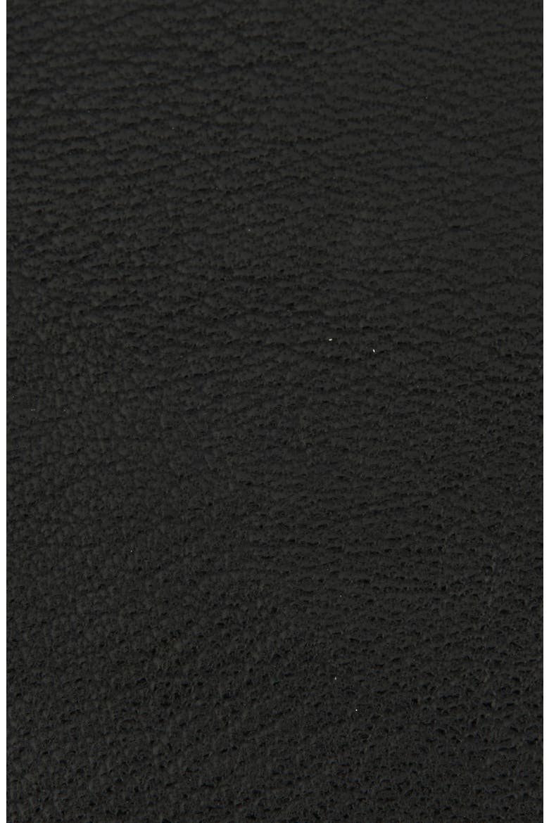 Burnished Buckle Faux Leather Belt, Alternate, color, BLACK