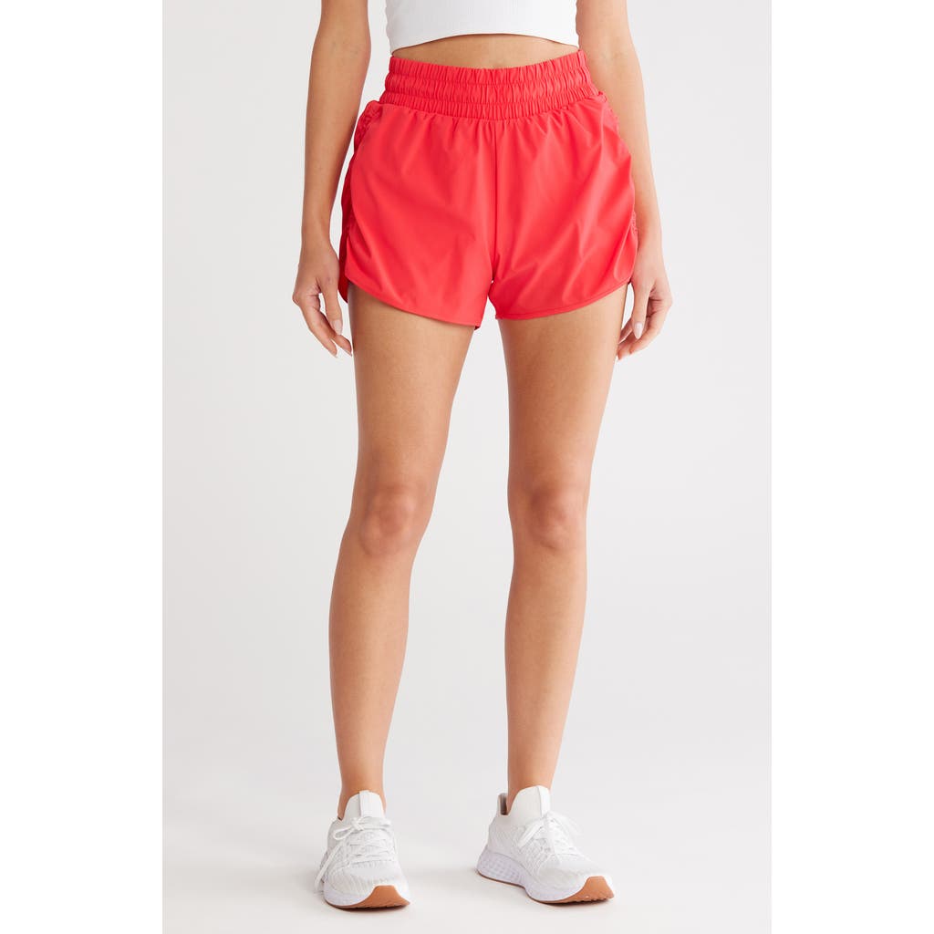 Marika Nyla 3-inch Running Shorts In Red