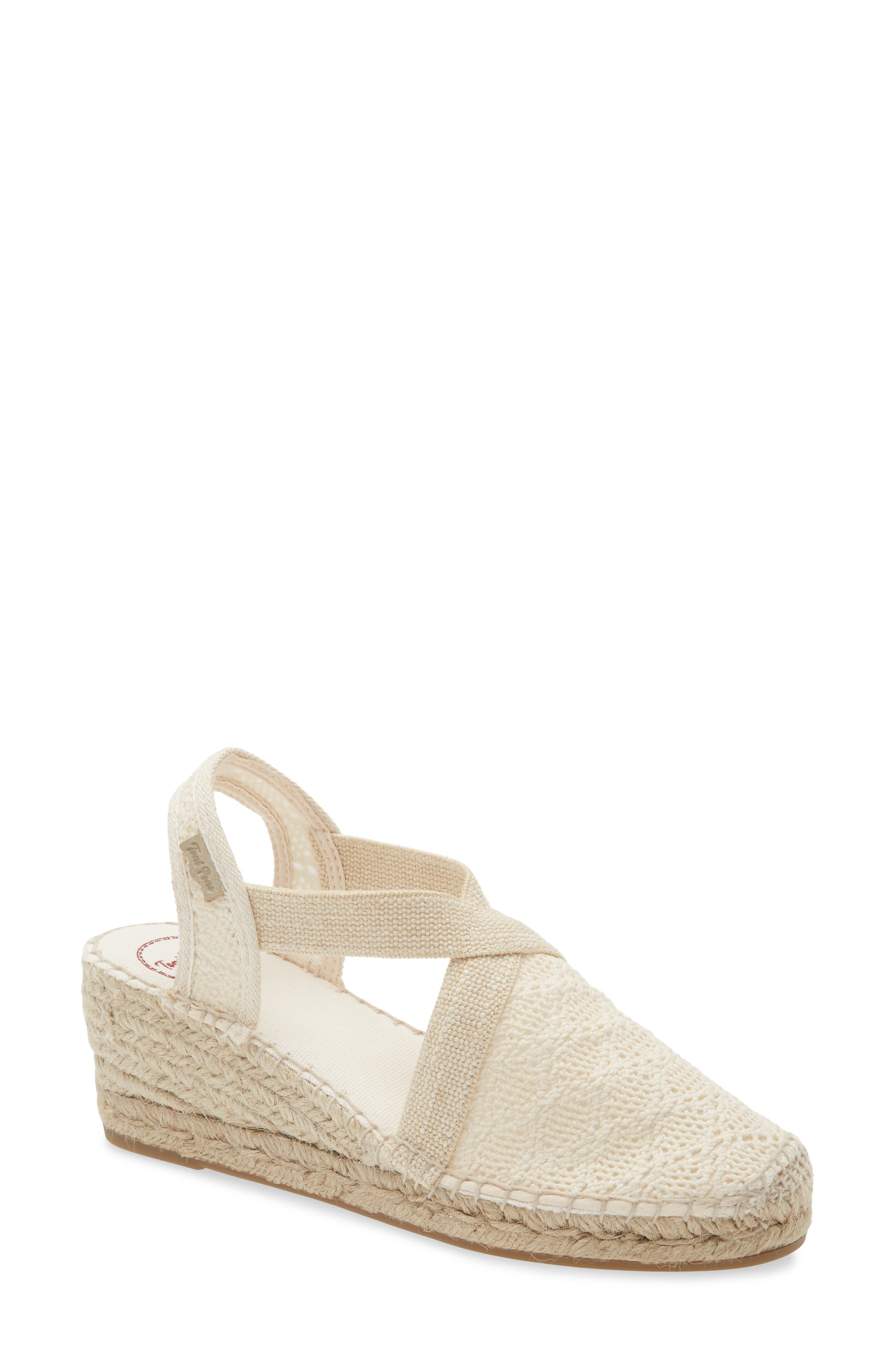 Toni Pons Terra Espadrille Wedge, Main, color, Cru