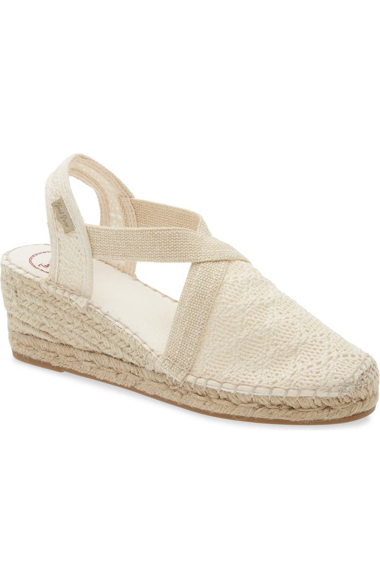 Toni Pons Terra Espadrille Wedge, Main, color, Cru
