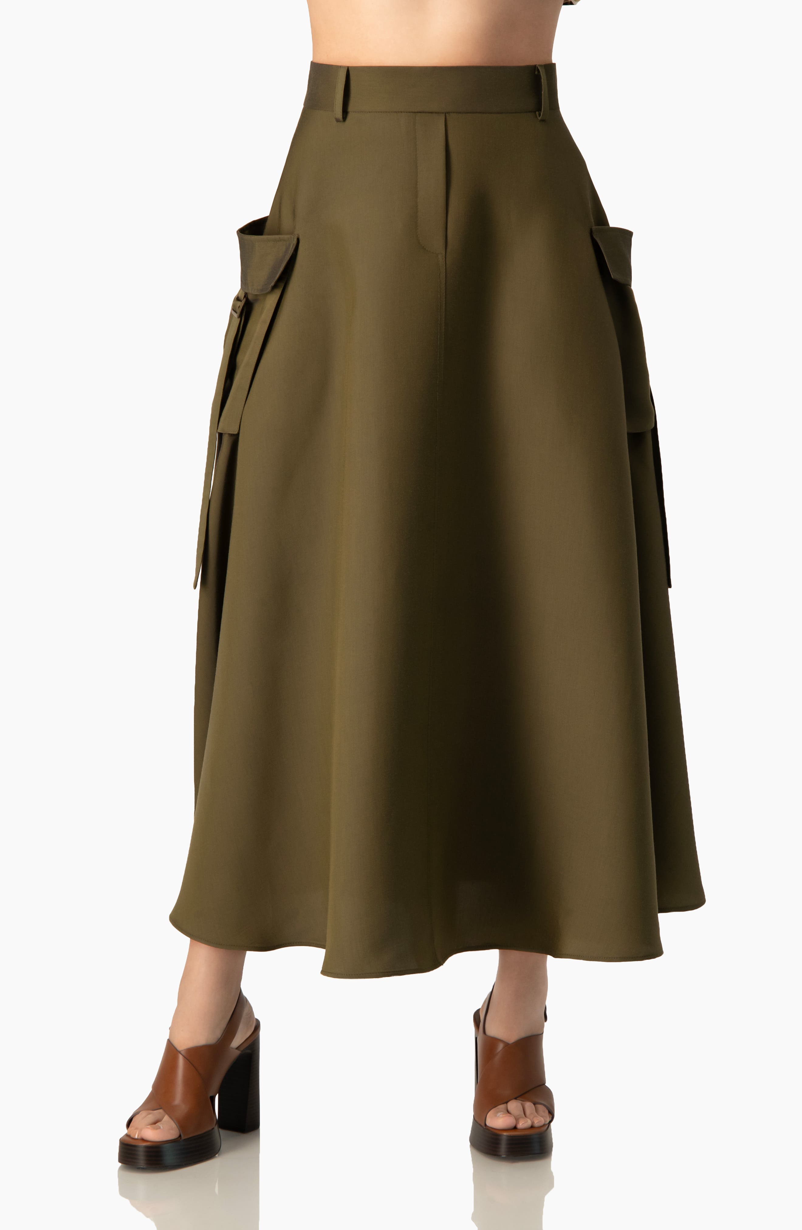 selected Olive Green