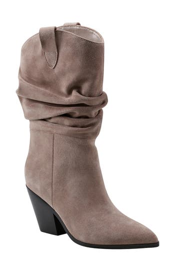 Marc Fisher Ltd Myleea Bootie In Brown