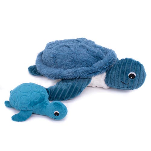 Shop Les Ptipotos Sea Turtle Mom & Her Baby (medium)