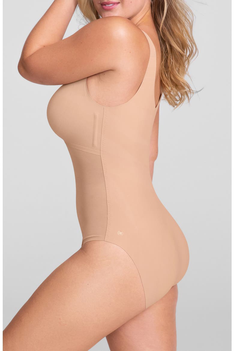 Liftwear Tank Bodysuit, Alternate, color, SAND