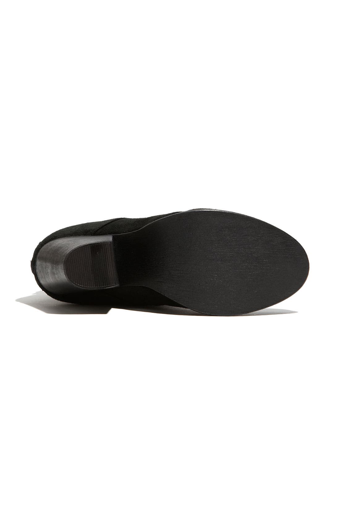 'Arrena' Bootie, Alternate, color, BLACK SUEDE