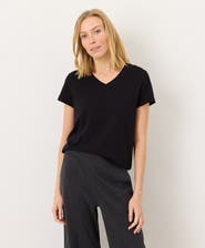 Pact Organic Cotton Women's Softspun Essential V-Neck Tee