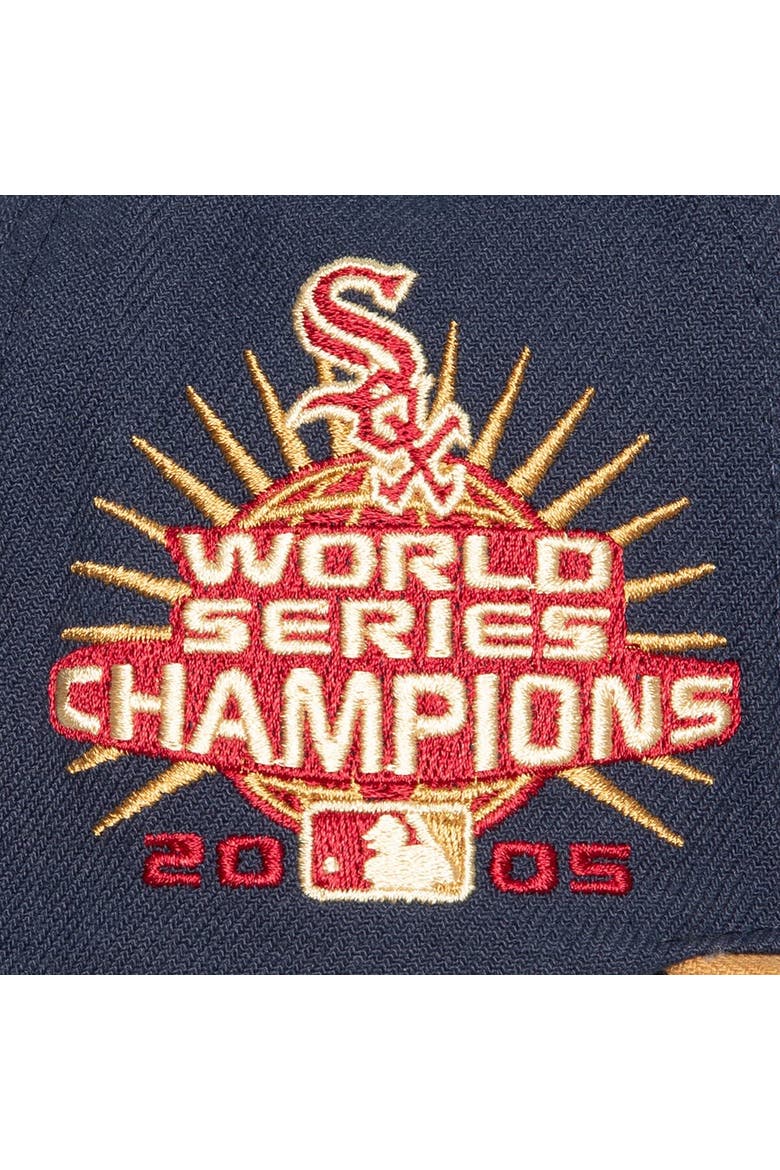 Men's Mitchell & Ness Navy Chicago White Sox Work It Snapback Hat, Alternate, color, Navy
