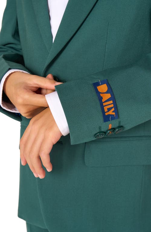 Opposuits Kids' Daily Posy Green Stretch Suit