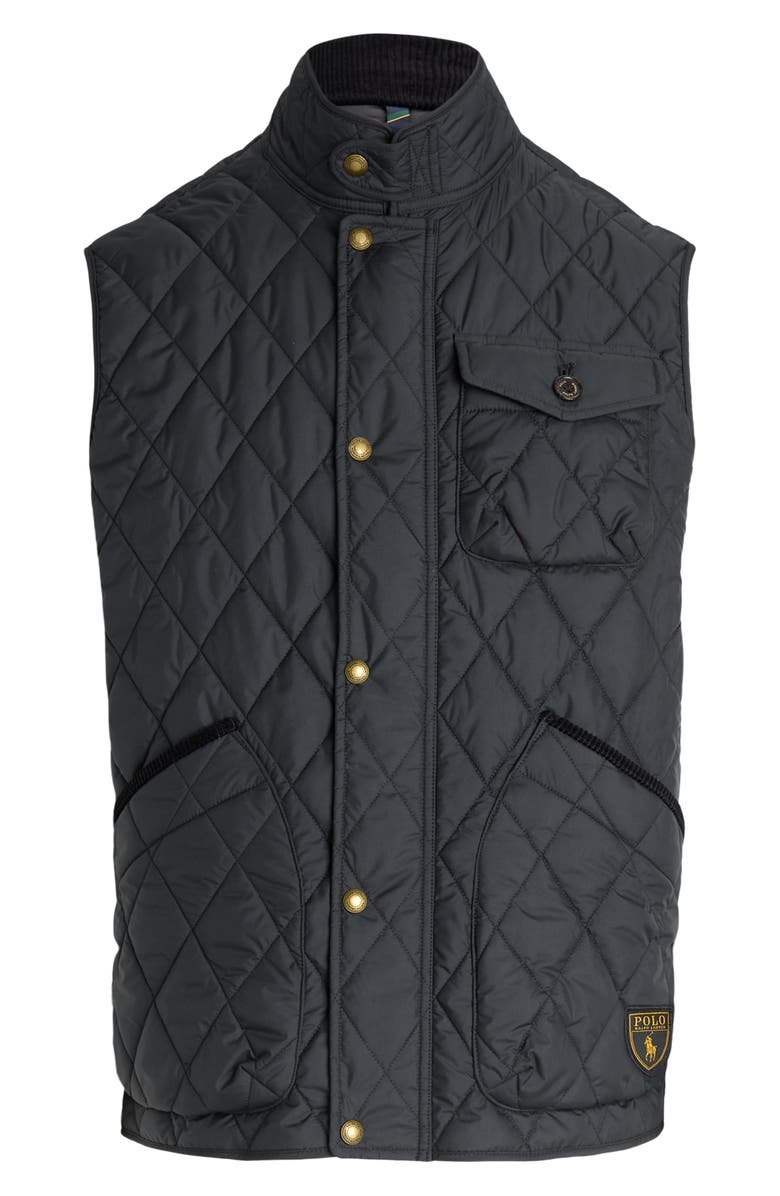 Polo Ralph Lauren The Beaton Quilted Utility Vest, Alternate, color, Polo Black