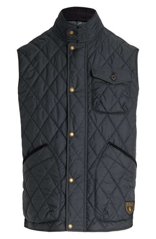 Polo Ralph Lauren Ralph Lauren The Beaton Quilted Vest In Black