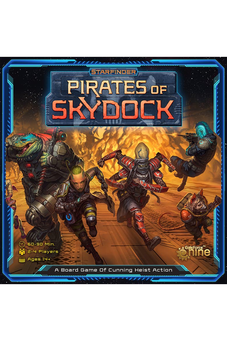 Starfinder Pirates Of Skydock Board Game Of Cunning Heist Action, Alternate, color, Multicolored