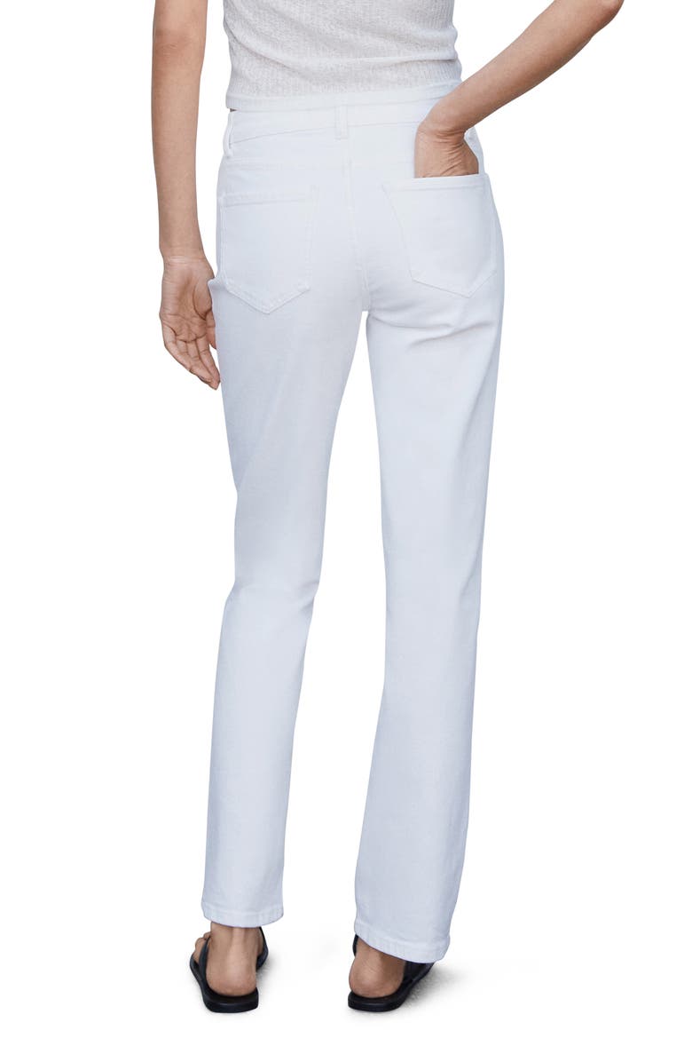 MANGO Straight Leg Jeans, Alternate, color,
