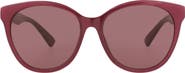 Gucci 57mm Round Sunglasses