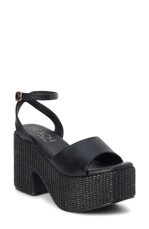 Arden Ankle Strap Platform Sandal (Women)