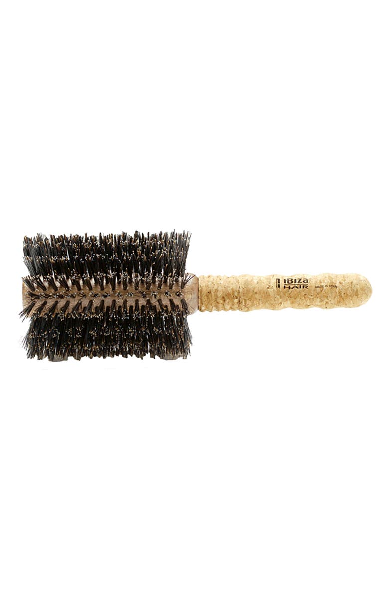Ibiza Hair Extra Large Extended Cork Round Brush, Main, color, 