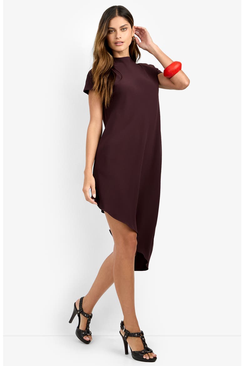 Shana Dress, Alternate, color, Cioccolato