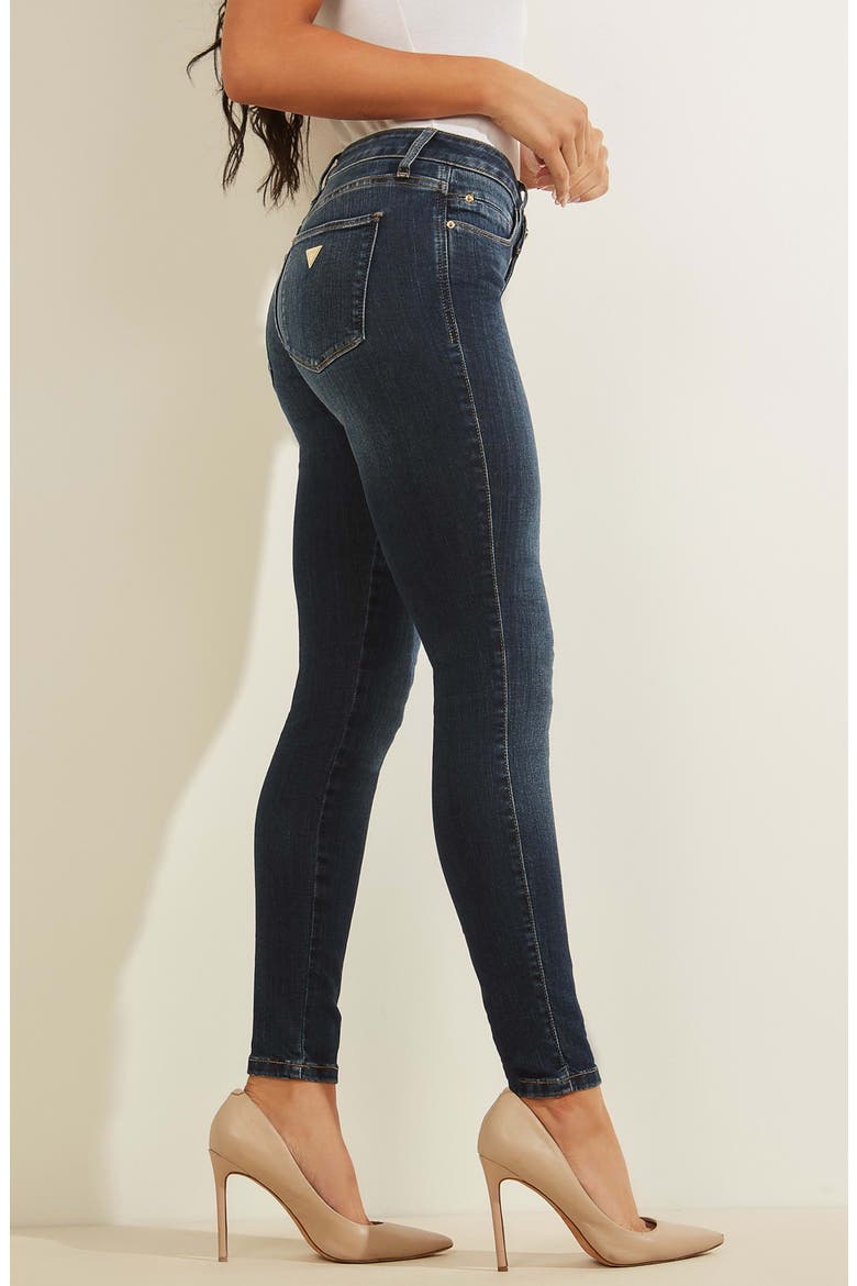 Sexy Curve Skinny Jeans, Alternate, color, CUMB-BROWN