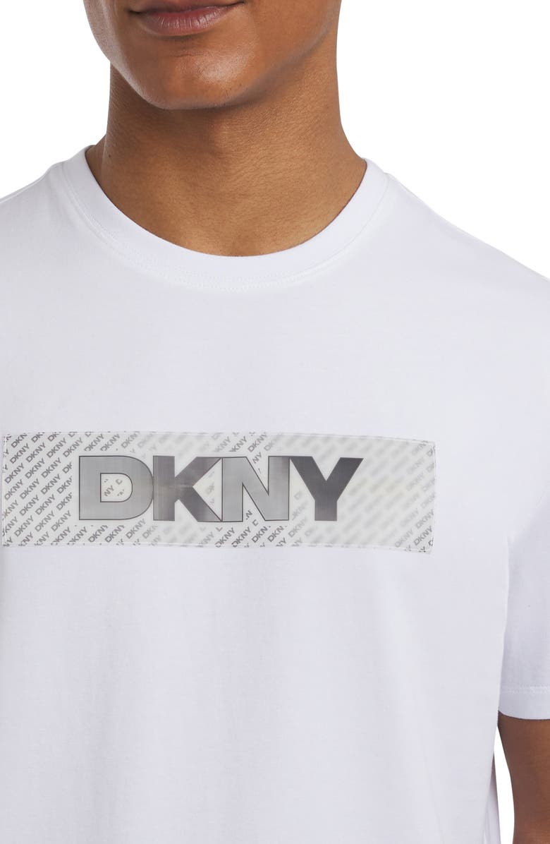 DKNY SPORTSWEAR Paradise Patch Graphic T-Shirt, Alternate, color, White