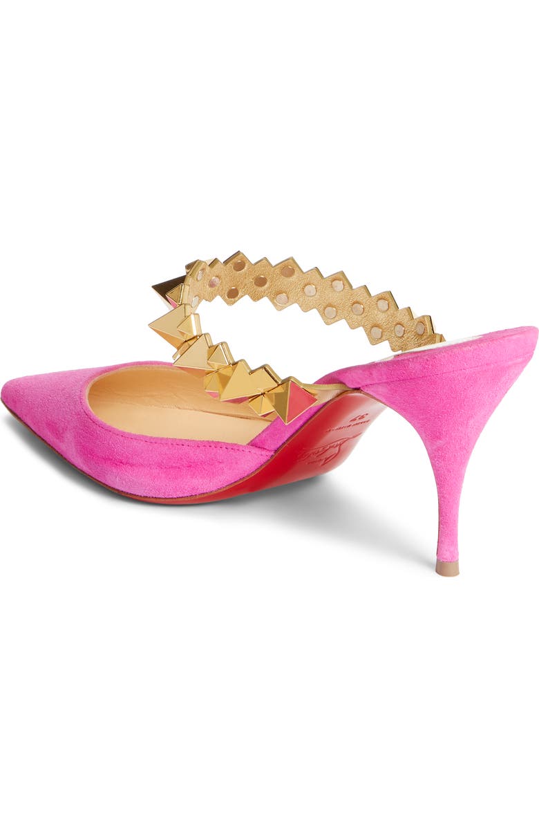 Christian Louboutin Planet Choc Embellished Mule, Alternate, color,