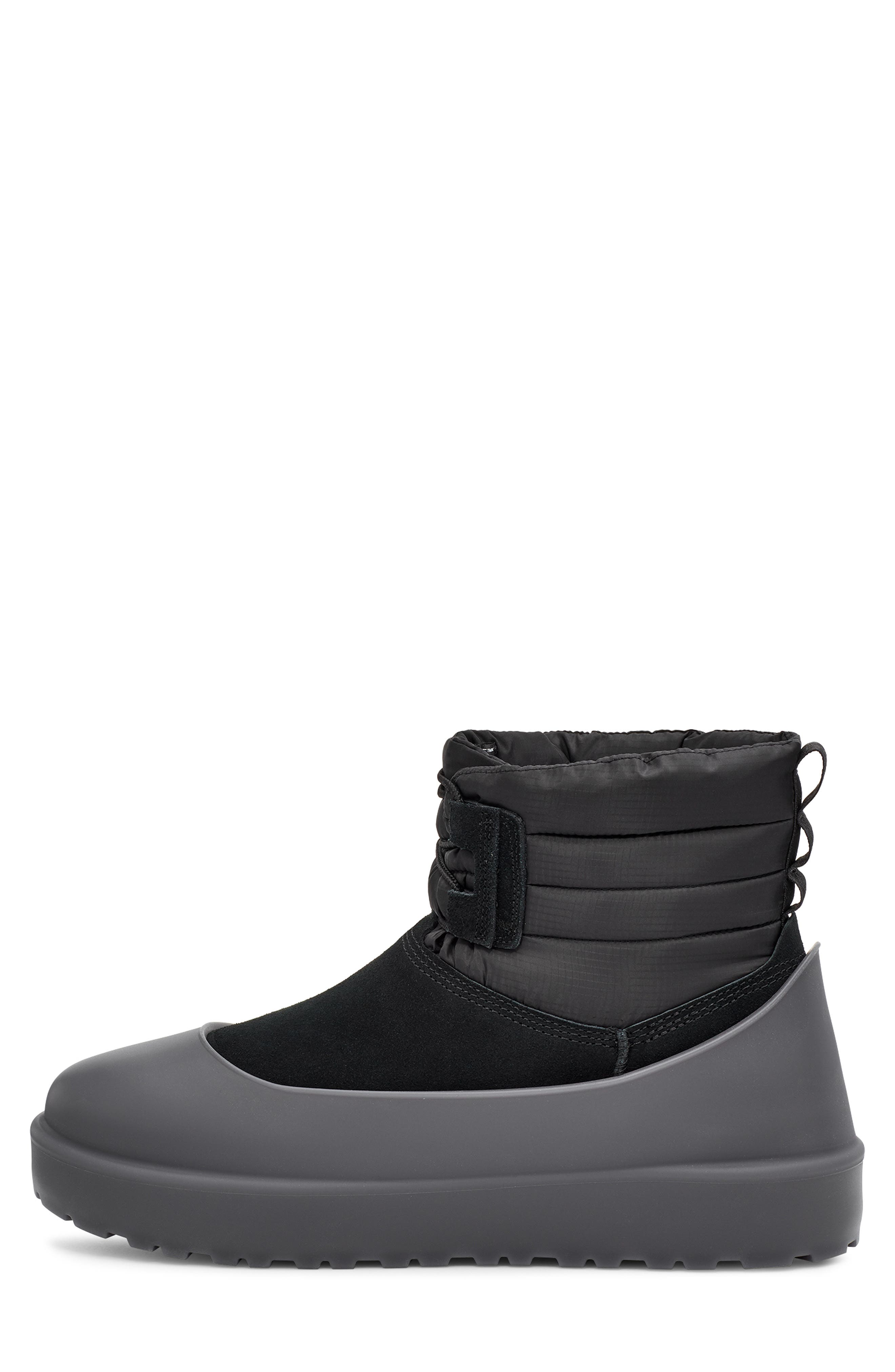 UGG<sup>®</sup> Classic Mini Lace-Up Waterproof Winter Boot, Alternate, color, 