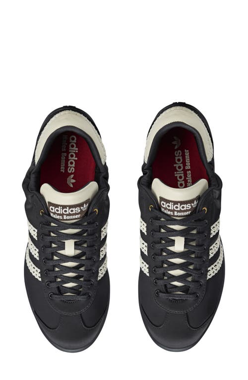 Adidas Originals X Wales Bonner Karintha Lo Satin Sneakers In Black