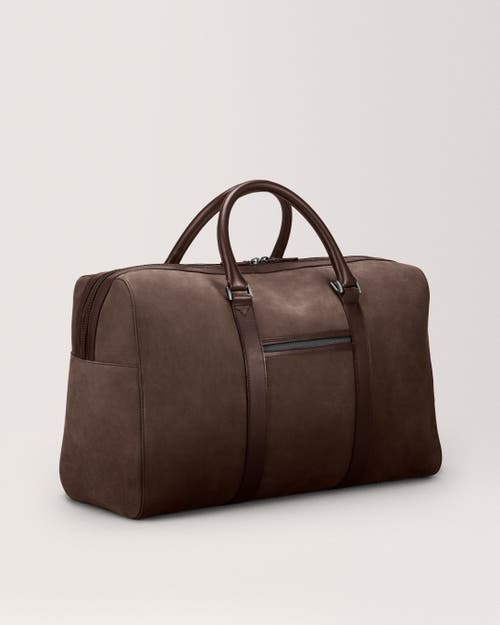 Carl Friedrik Compact Duffle Bag In Chocolate