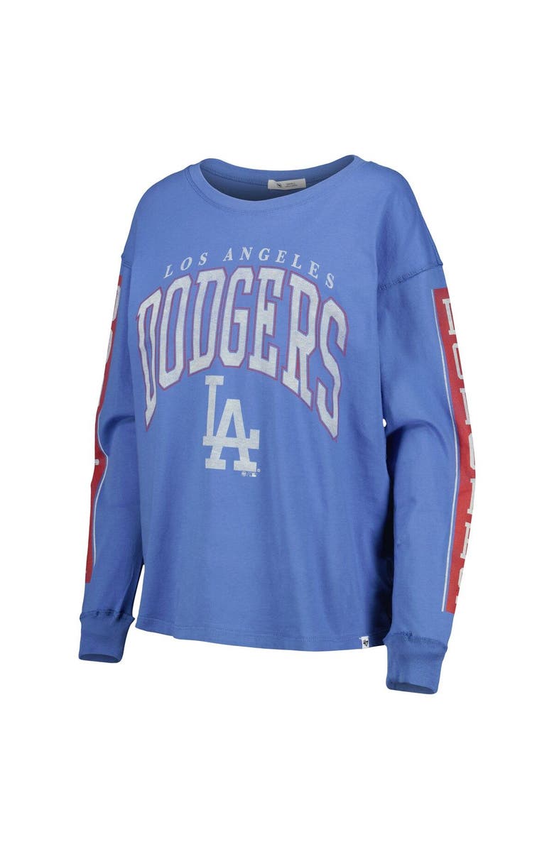 '47 Women's '47 Royal Los Angeles Dodgers Statement Long Sleeve T-Shirt, Alternate, color, 