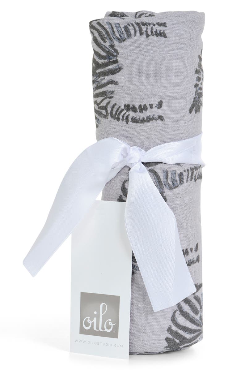 Oilo 2-Pack Swaddle Blankets, Alternate, color, Green