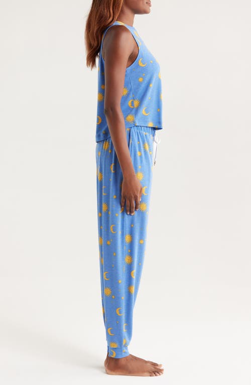 Honeydew Seeker Jersey Pajamas In Blue