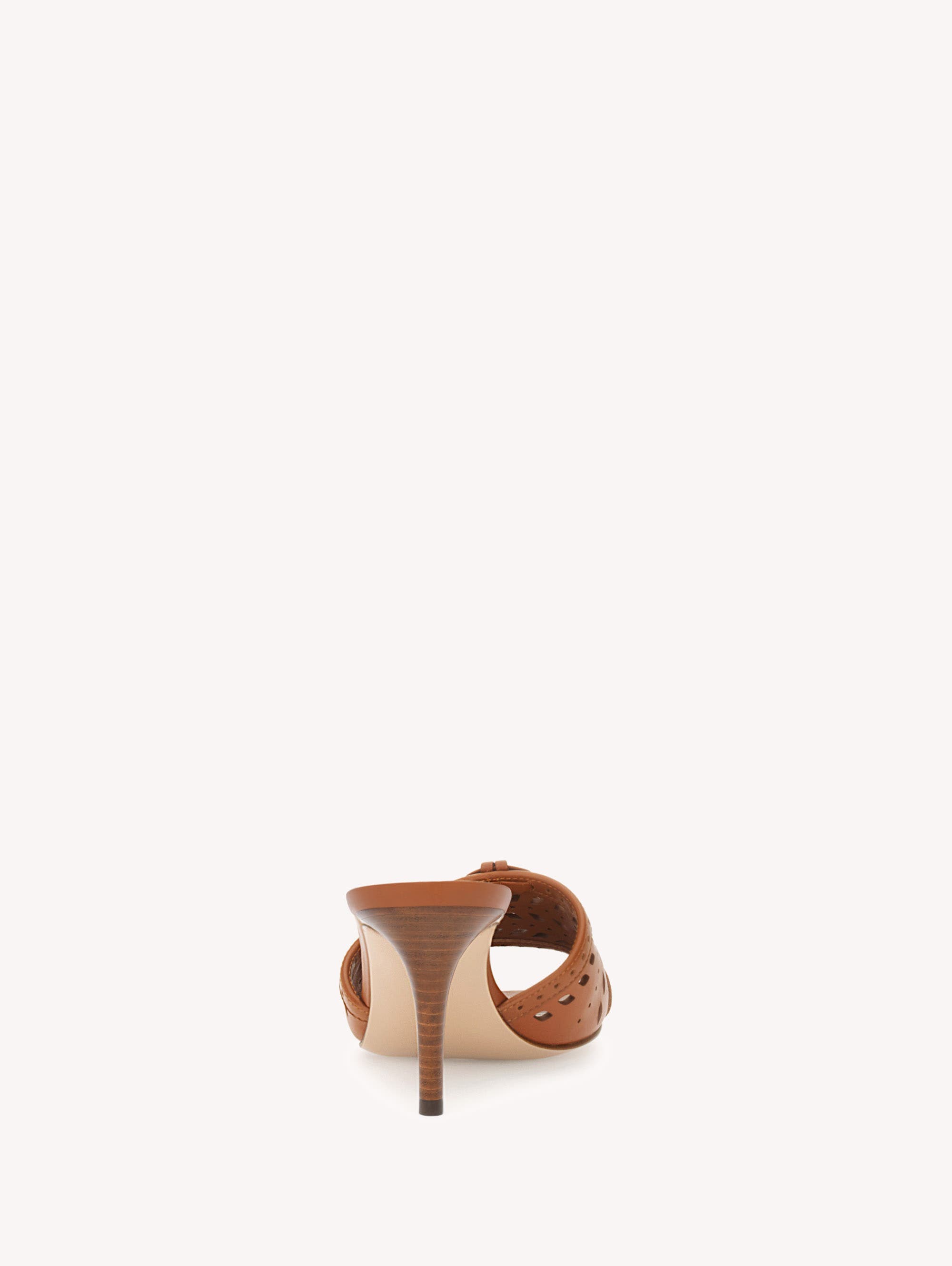 Gianvito Rossi Fes Mules, Alternate, color, Brown Calf Leather