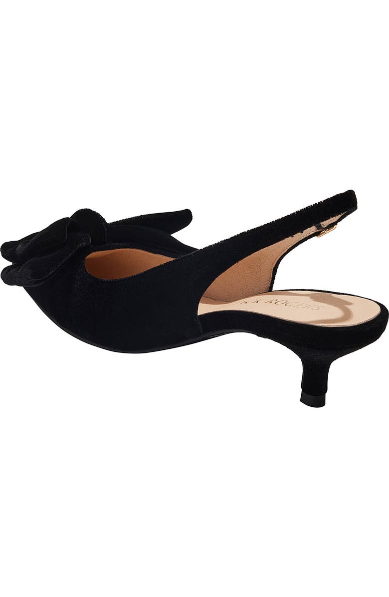 Jack Rogers Debra Kitten Heel Pointed Toe Slingback Pump, Alternate, color,