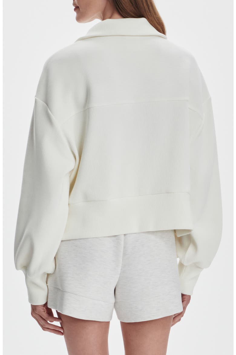 Ramona Half-Zip Sweatshirt, Alternate, color, EGRET