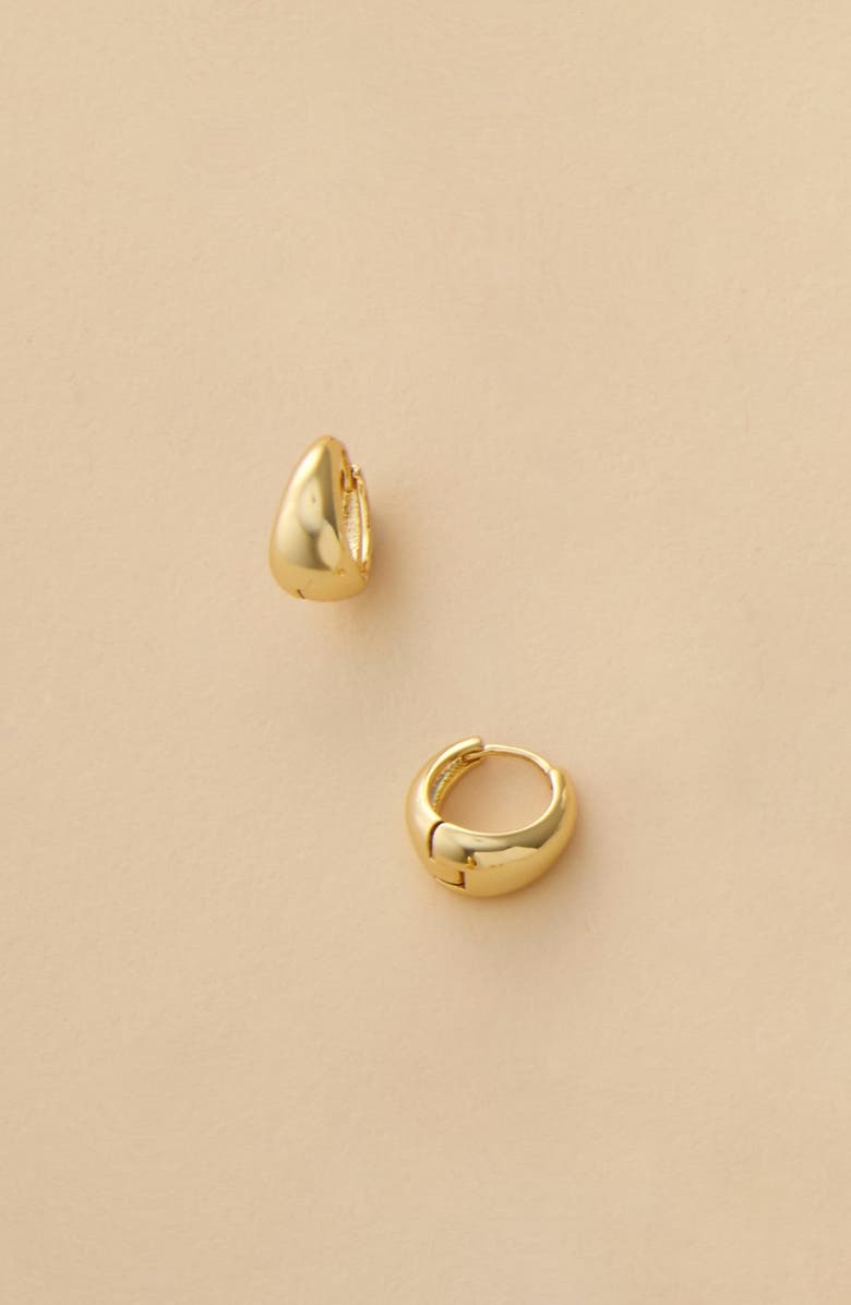 Set & Stones Aneesa Hoop Earrings, Alternate, color, Gold