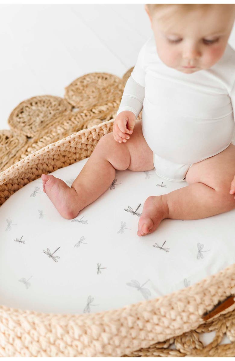 Ely's & Co. Modal Bodysuit - Crew Neck, Alternate, color, White