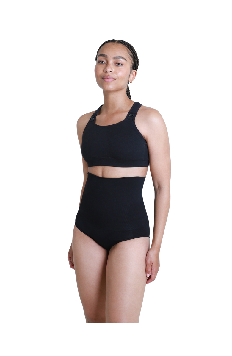 Ingrid & Isabel Postpartum Compression Undies, Main, color, Black