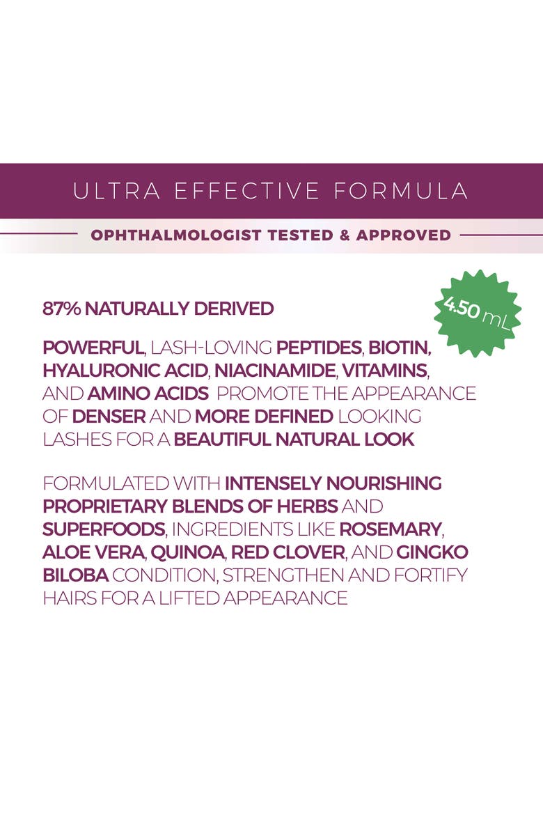 Lash & Brow Enhancer Serum, Alternate, color, Clear