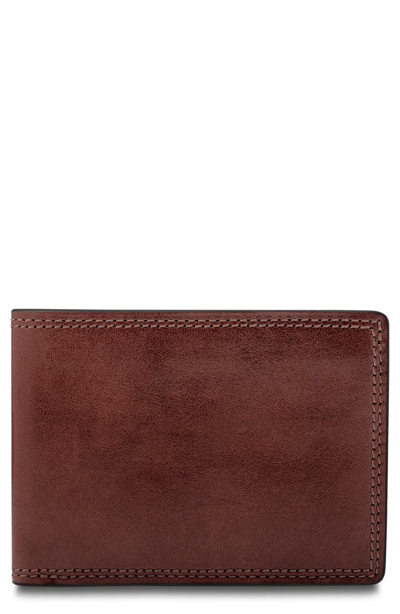 Bosca Leather Bifold Wallet, Main, color, 