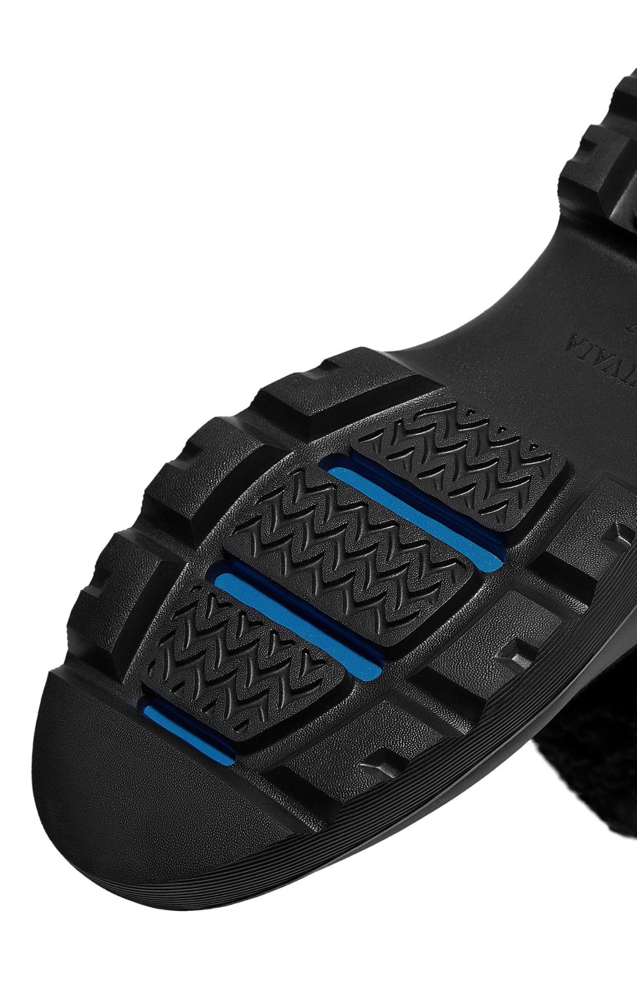 VIVAIA Faux Fur Platform Chunky Wedge Boots, Alternate, color, Black