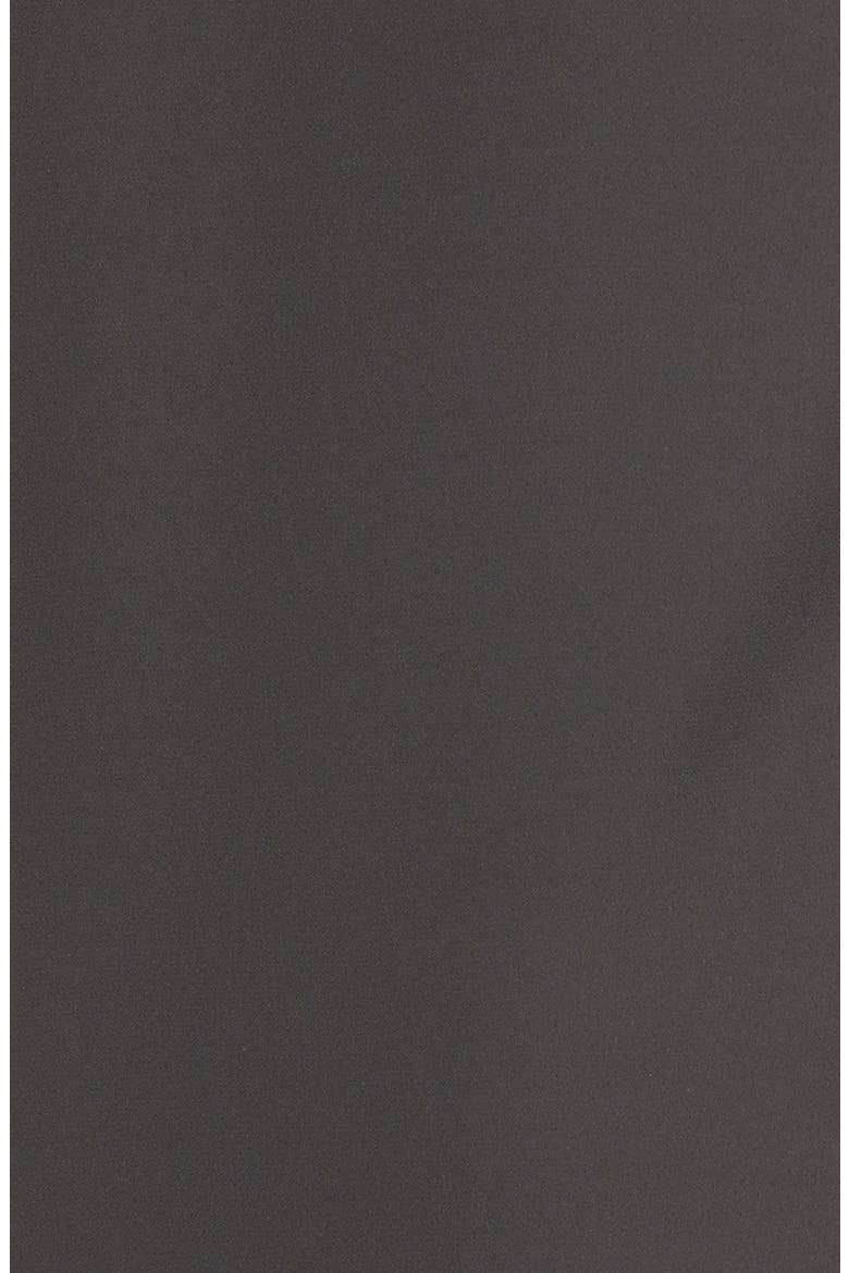 dee elle Ruffle Cuff Shift Dress, Alternate, color, BLACK